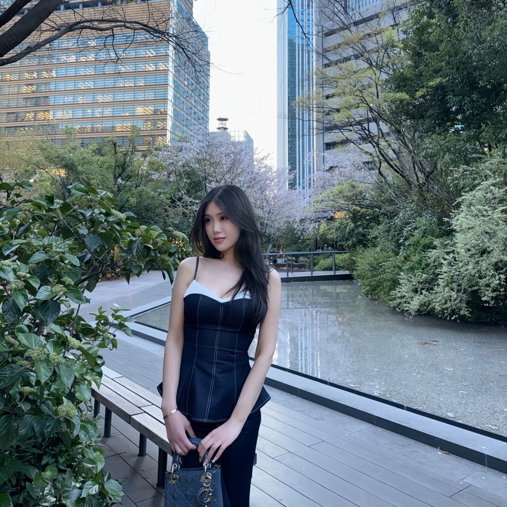 Stylish Denim Bustier Top